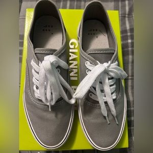 Grey canvas sneakers- A New Day.